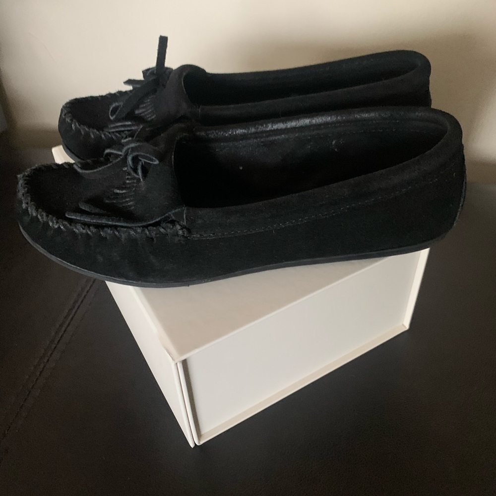 Suede Minnetonka Moccs